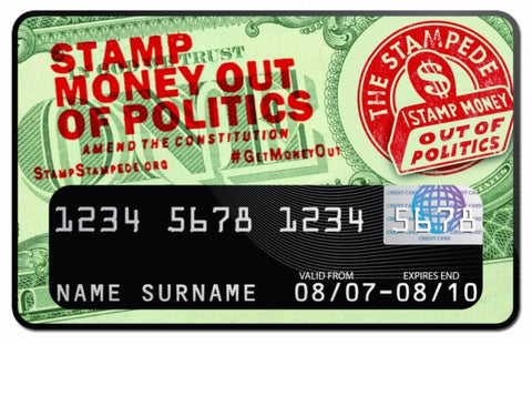 STAMPEDE CREDIT CARD COVER